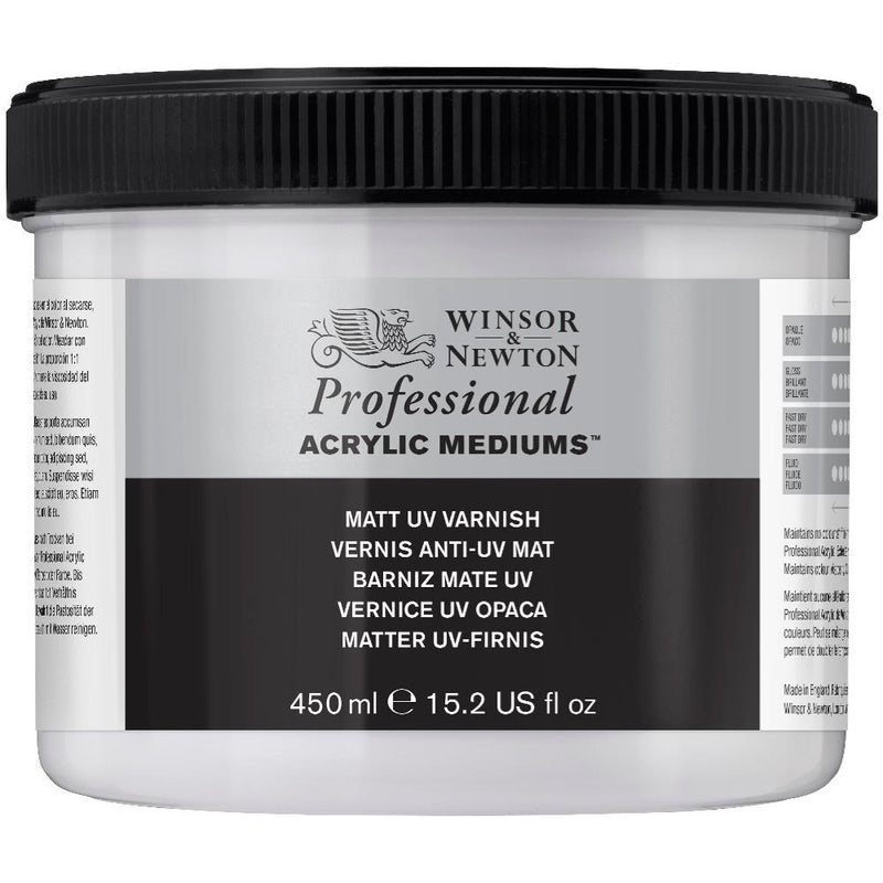 Winsor & Newton Professional Acrylic Matt UV Varnish