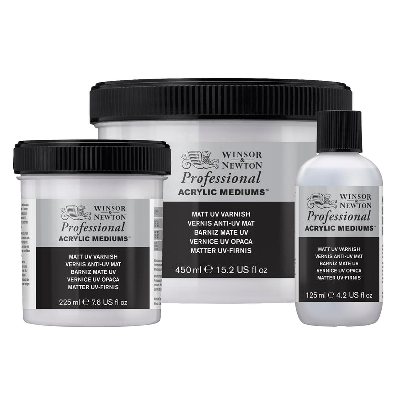 Winsor & Newton Professional Acrylic Matt UV Varnish