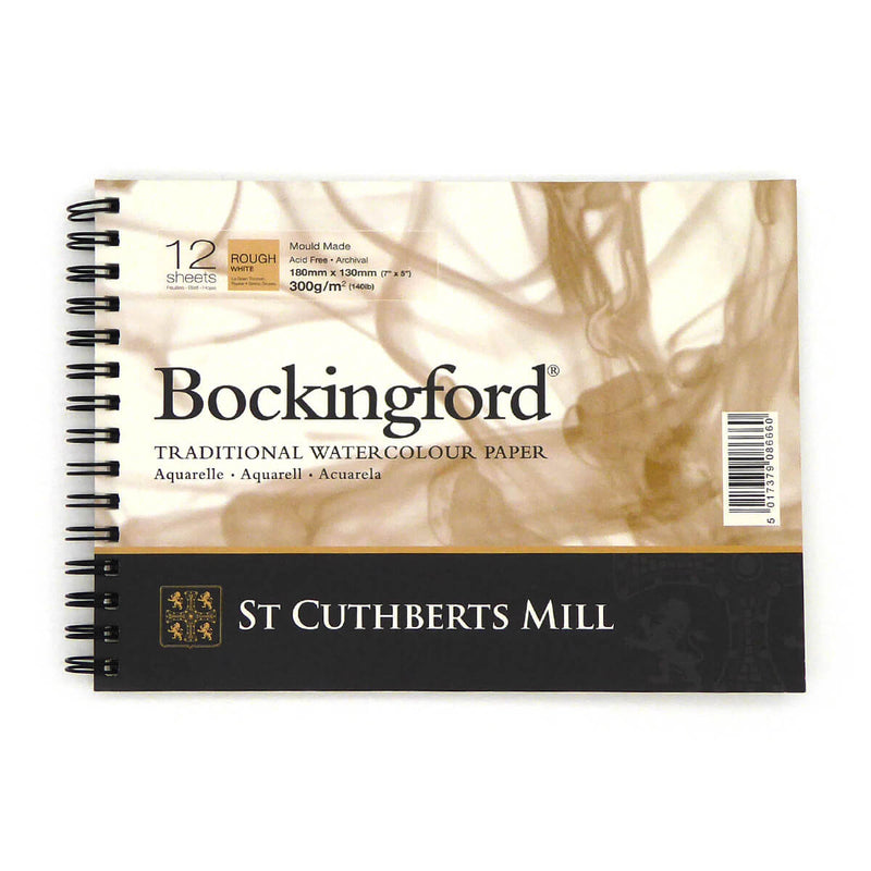 Bockingford Watercolour Glued Pads: 12 Pages, 300 gsm, Paperback